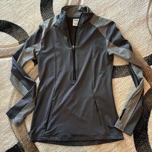 VS Pink athletic half zip